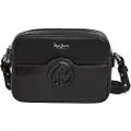 Pepe Jeans Pepe Jeanstil kvinder. PL031662 Skuldertaske Beverly sort (OSFA), Casual, Polyuretan