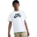 Nike SB - T-shirt til større børn - hvid