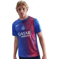 Nike Kortærmet Paris Saint-Germain Academy Pro Third Nike Dri-FIT-fodboldtrøje til mænd - blå