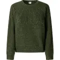 Pepe Jeans Pepe Jeanstil kvinder. PL7000061 Claudia-trøje grøn (M), Casual, Polyester