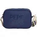 Pepe Jeans Pepe Jeanstil kvinder. PL0300065 Galina skuldertaske blå (OSFA), Casual, Polyuretan
