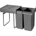 Emuca 2x25l Genbrugsbeholder