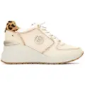 Carmela Carmelatil kvinder. 16244402-HIELO Træningssko i læder 162444 hvid (40), 3-5 cm, Blonder, Casual