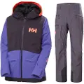 Helly Hansen Powchaser 2.0, skijakke, dame, lilla