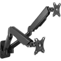 Logilink Dual monitor wall mount 17-32" gas spring 90-540 mm