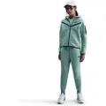 Nike Sportswear Tech Fleece-hættetrøje med fuld lynlås til piger - grøn