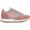 Pepe Jeans Pepe Jeanstil kvinder. PLS400001 Træningssko Ari Snug pink (39), Læder, Fast, Blonder, Casual