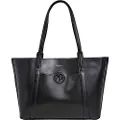 Pepe Jeans Pepe Jeanstil kvinder. PL031663 Audrey taske sort (OSFA), Casual, Polyuretan