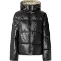 Pepe Jeans Pepe Jeanstil kvinder. PL4024339 Frakke Sussy kort sort (XS), Casual, Polyester