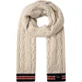 Pepe Jeans Pepe Jeanstil kvinder. PL0600002 Tørklæde Fides off-white (OSFA), Hvid, Casual, Polyester
