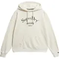 Superdry Brand Mark Relaxed Fit Hættetrøje
