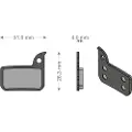 Brenta Ciclo Hrd/etap/ultimate/tlm Sram Sintrede Bremseklodser