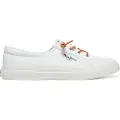 Pepe Jeans Pepe Jeanstil kvinder. PLS31590 Træningssko Kenton Block hvid (39), Fast, Blonder, Casual