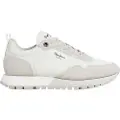 Pepe Jeans Pepe Jeanstil mænd. PMS400001 Ari Soft Sneakers hvid (44), Læder, Fast, Blonder, Casual