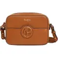 Pepe Jeans Pepe Jeanstil kvinder. PL031662 Brun Beverly-skuldertaske (OSFA), Casual, Polyuretan