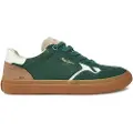 Pepe Jeans Pepe Jeanstil mænd. PMS31058 Travis Free grønne træningssko i læder (44), Fast, Blonder, Casual