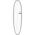 Torq Epoxy Tet V+ Funboard Grayrail 7'4 Surfboard mønster