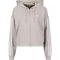 Adidas Essentials 3 Stripes French Terry Sweatshirt Med Lynlås