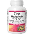 Natural Factors – Zinc Bisglycinate 50 mg (120 kapsler)