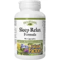 Natural Factors – Sleep Relax Formula 90 kapsler