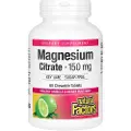 Natural Factors – Magnesiumcitrat 150 mg, Lime (90 tyggetabletter)