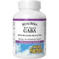 Natural Factors – 100% Naturlig GABA 100 mg, Tropisk Frugt (60 tyggetabletter)