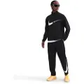 Nike Alsidige Nike Form Dri-FIT-bukser med åben kant til mænd - sort