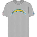 New Era Nfl Regular Los Angeles Chargers T-shirt Med Korte ærmer
