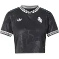 Adidas Juventus 25/26 Cropped Third Dame-t-shirt Med Korte ærmer