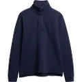 Superdry Cotton Classic Pique Henley Sweatshirt