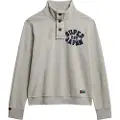 Superdry Superdrytil mænd. M2014013A Vintage Athletic sweatshirt med bakerkrave, grå (XL), Casual, Bomuld