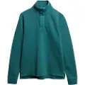 Superdry Cotton Classic Pique Henley Sweatshirt