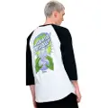 Santa Cruz Top Kendall Eotw Dot Baseball 3/4 ærmet T-shirt