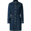 Pepe Jeans Gemma Denim Kjole Med Lange ærmer