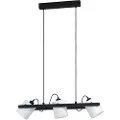 Eglo - Pendel Hornwood 1 3-Light - Sort - Loftpendler - - Homeroom