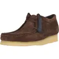 Clarks Clarkstil mænd. 26156606 Wallabee brune lædersko (44), Fast, Ruskind, Blonder, Casual