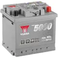Yuasa 12v 54ah/500a Ybx5000 Silver High Pe Bilbatteri