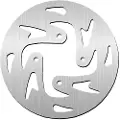 NG BRAKE DISK 1024154 Round Bremse Skive