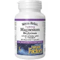 Natural Factors – Stress-Relax Nighttime Magnesium Bisglycinate 90 kapsler