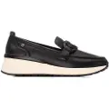 Carmela Carmelatil kvinder. 16252301-NEGRO Loafers i læder 162523 sort (40), Fast, Ingen, Casual