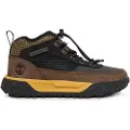 Timberland Timberlandtil drenge. TB0A6C41EJC1 Bjergbestigningsstøvler i læder Greenstride Motion 6 Mid brun (35), Fast, Blonder, Sport, Udendørs, Bæ