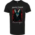 Merchcode Alice Cooper Paranormal Splatter Adult Black T-shirt Med Korte ærmer