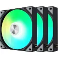 TRYX ROTA SL ARGB (3-pack) - Kabinet køler - 120mm - Sort med RGB LED lys