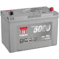 Yuasa 12v 100ah/830a Ybx5000 Silver High Performance Smf P+ Standard B01 Starting Bilbatteri