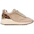 Carmela Carmelatil kvinder. 16244102-BEIGE Træningssko i læder 162441 beige (37), 3-5 cm, Blonder, Casual