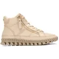 Carmela Carmelatil kvinder. 16270802-BEIGE Ankelstøvler i læder 162708 beige (35), Fast, Lynlås, Casual