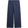 Superdry Superdrytil kvinder. W7010931A Lige joggingbukser med marineblå vaskeeffekt (L), Casual, Sport, Bomuld, Multisport