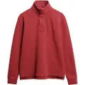 Superdry Cotton Classic Pique Henley Sweatshirt