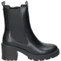 Mustang Mustangtil kvinder. 55343 Ankelstøvler Praga sort (41), 3-5 cm, Lynlås, Casual