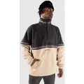 Quiksilver Take Us Back Block Polar Half-Zip Fleecepullover grå